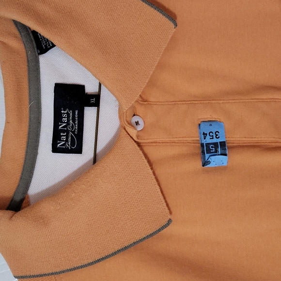 Men's nat nast 2 button short sleeve polo shirt - Picture 2 of 8